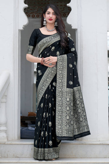 banarasi  silk saree bf