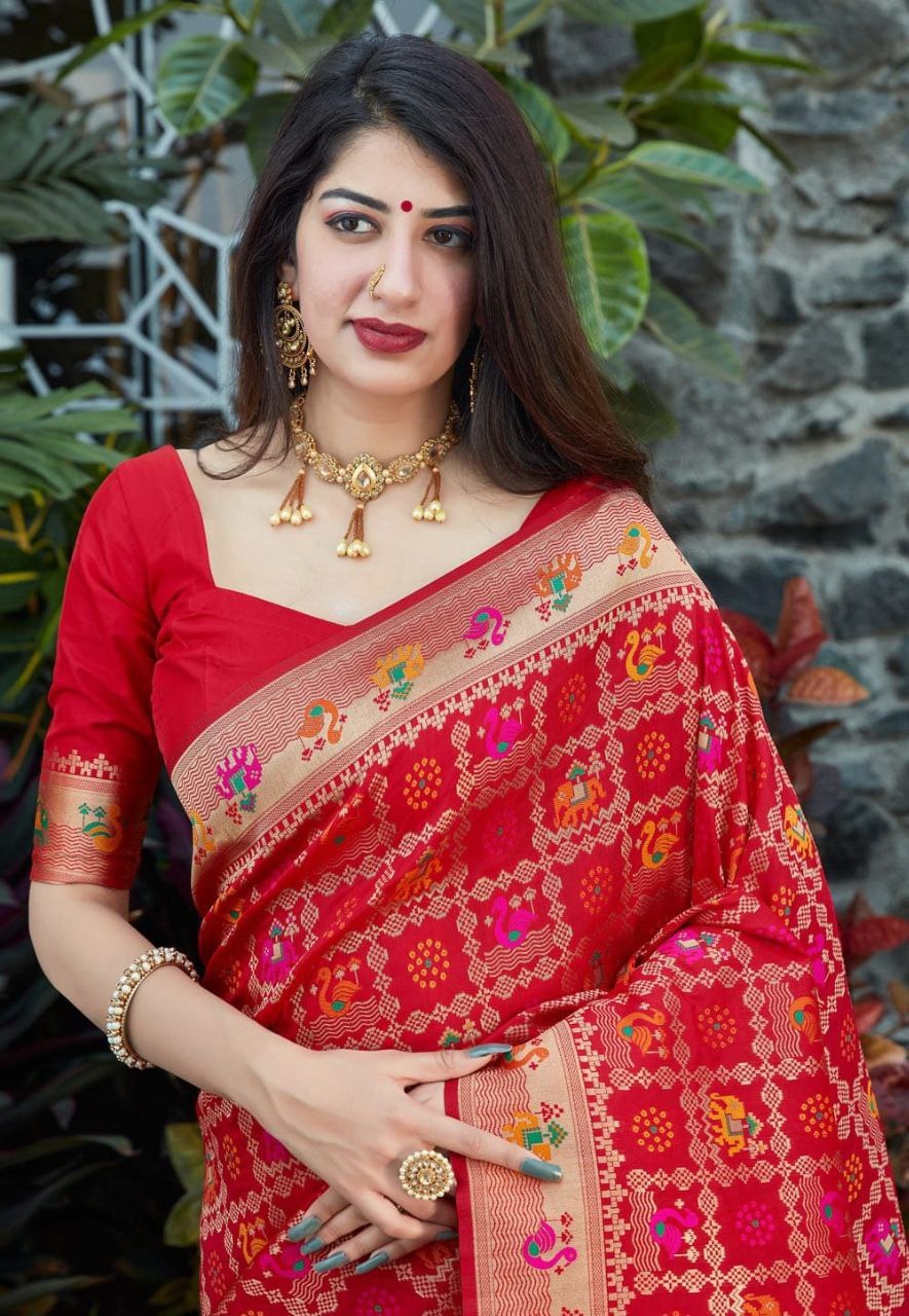 Olivia banarasi  silk saree