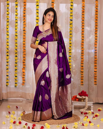 pooja banarasi  silk saree