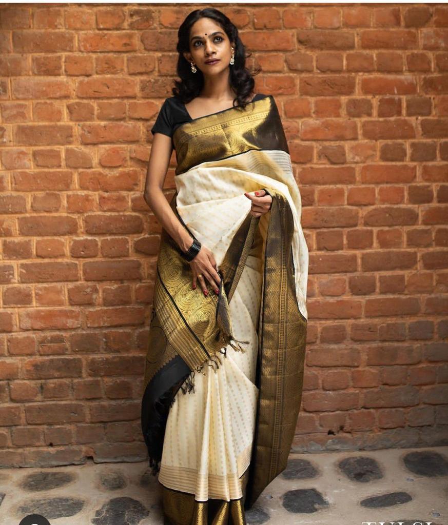 kalindi katri banarasi  silk saree