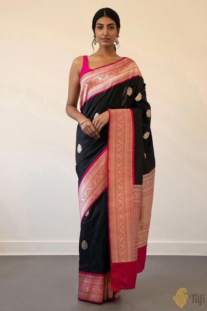 banarasi  silk saree dhiv