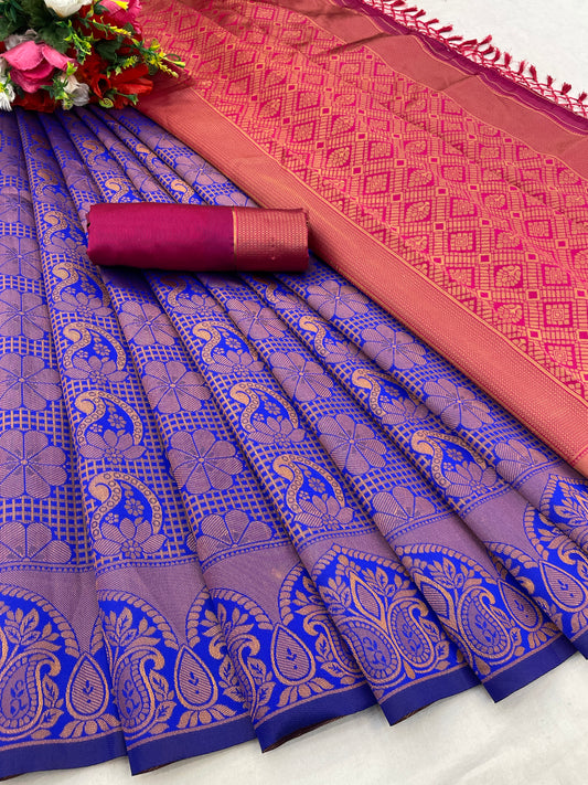 Blazik Launch new Lichi Silk Saree