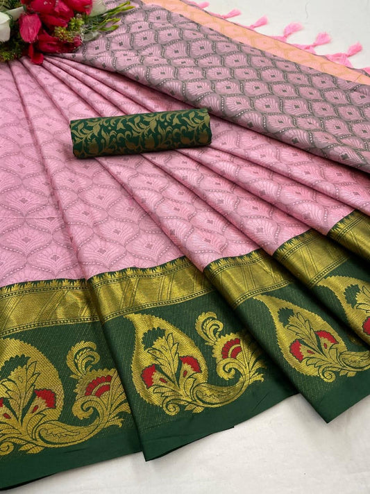 Blazik New Launch Jolly Silk Saree