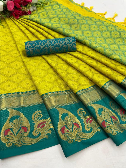 Blazik New Launch Jolly Silk Saree