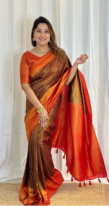 Blazik OB Silk Saree