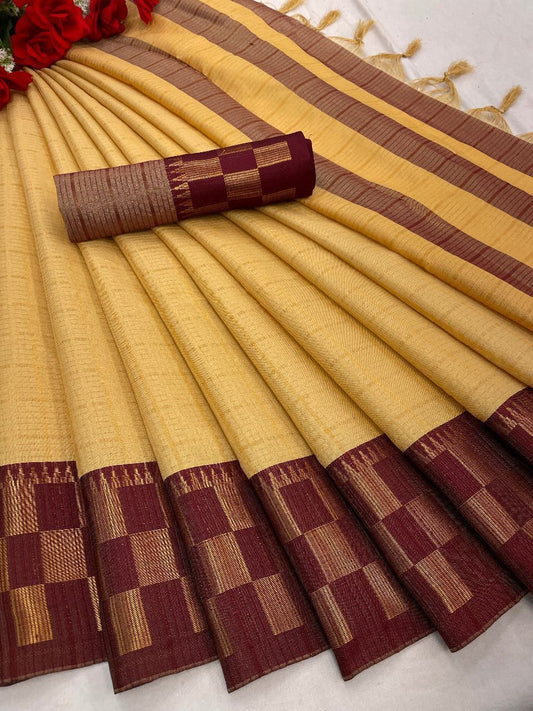 Blazik Lunch Nora x Cotton Silk Saree