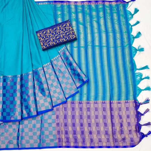 New Kiara Box Design launch Blazik Cotton Silk Saree