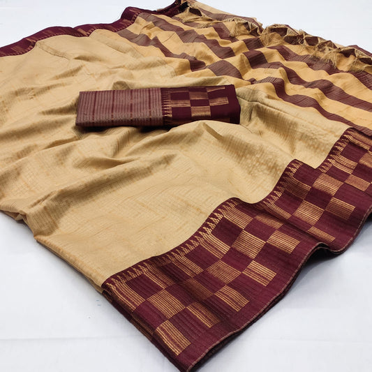 Blazik Lunch Nora x Cotton Silk Saree