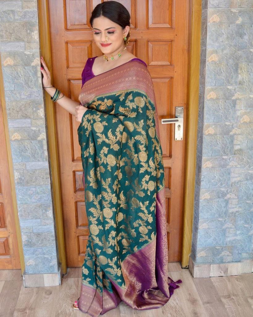 Blazik GC New Silk Saree