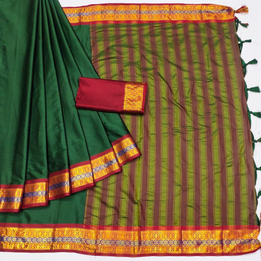 New Mina Meysuri Cotton Silk Saree