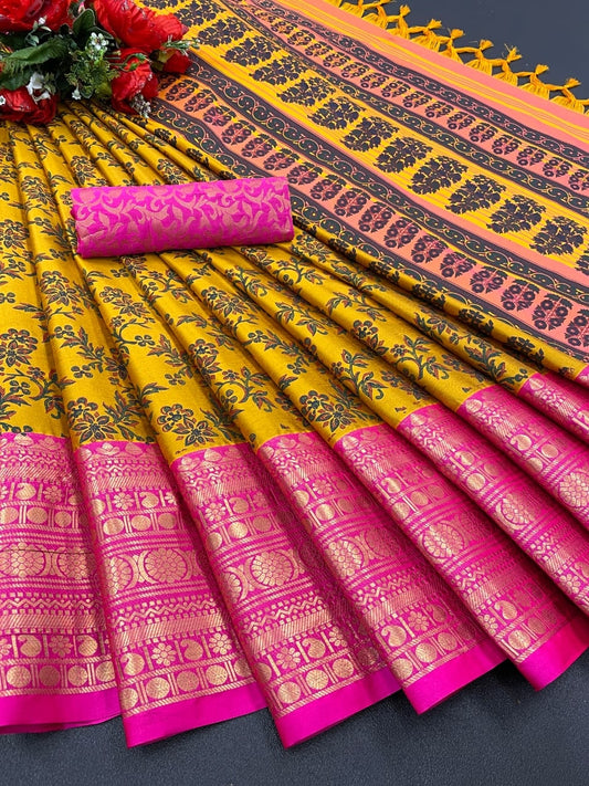 New Mahisha Colors Silk Saree