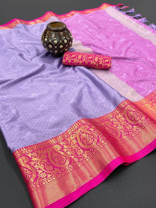 Just Launch Blazik Rubina Silk Saree