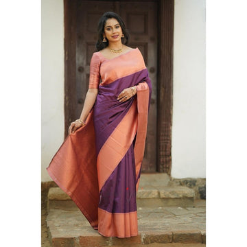 Banarasi Weavingn Blazik banarasi silk saree